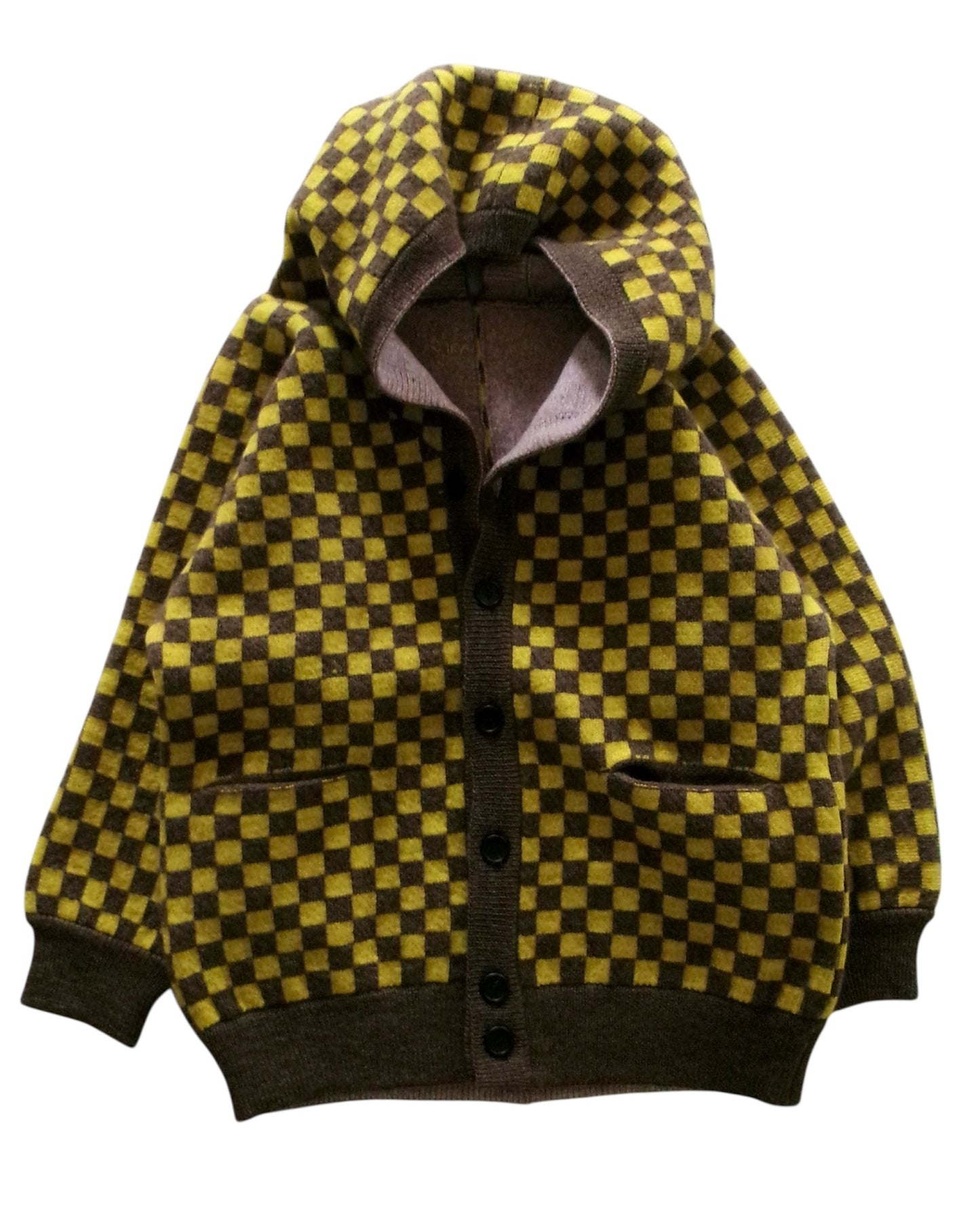 oira reversible knit hoodie