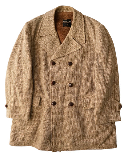 70s PURITAN double breasted pile lined jacket