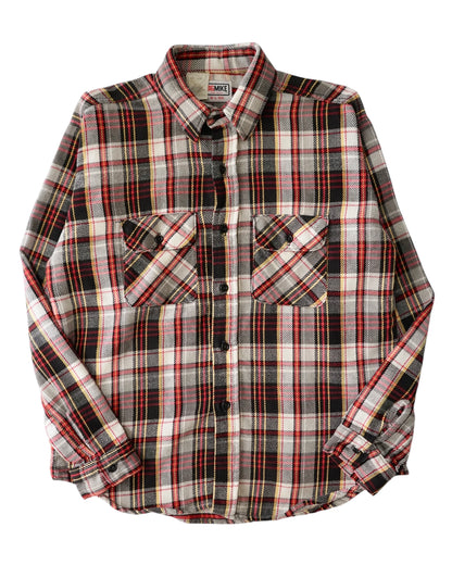 80s【BIG MIKE】L/S Flannel Shirt USA製