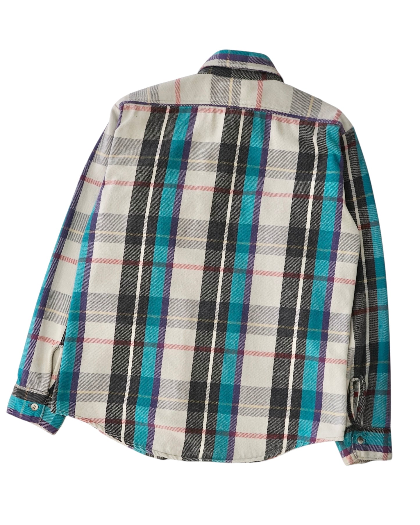 80s【FIVE BROTHER】L/S Flannel Shirt USA製