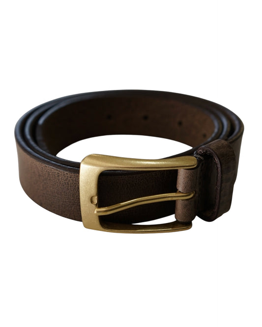 Cale-malossi cowhide belt- gray