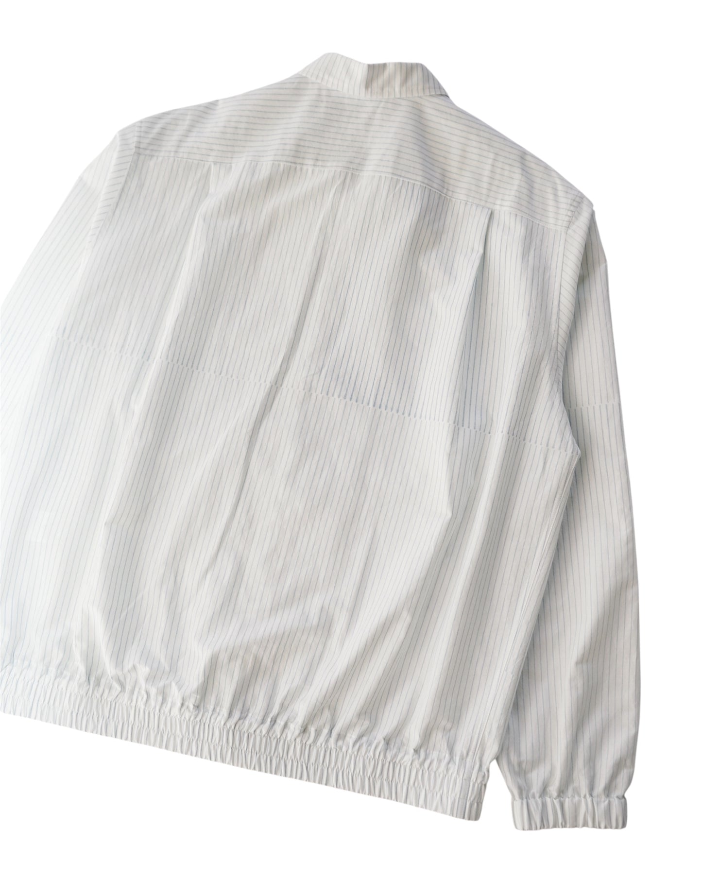 Cale-lime indigo print shirts jackets-pencil stripe