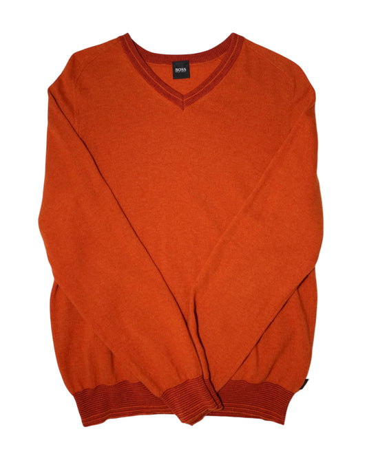 00s HUGO BOSS v-neck knit