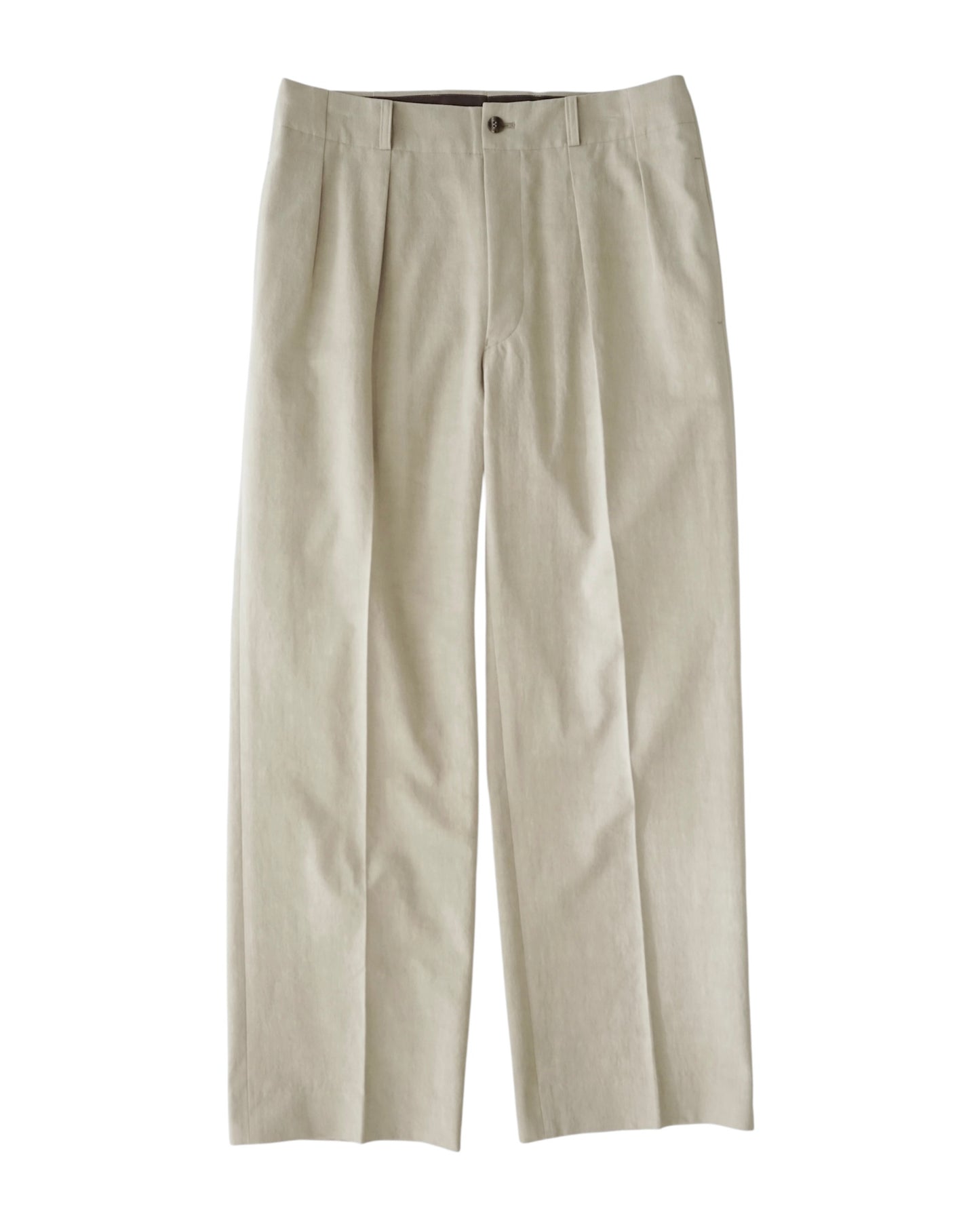 Cale-nidom chino two tuck trousers