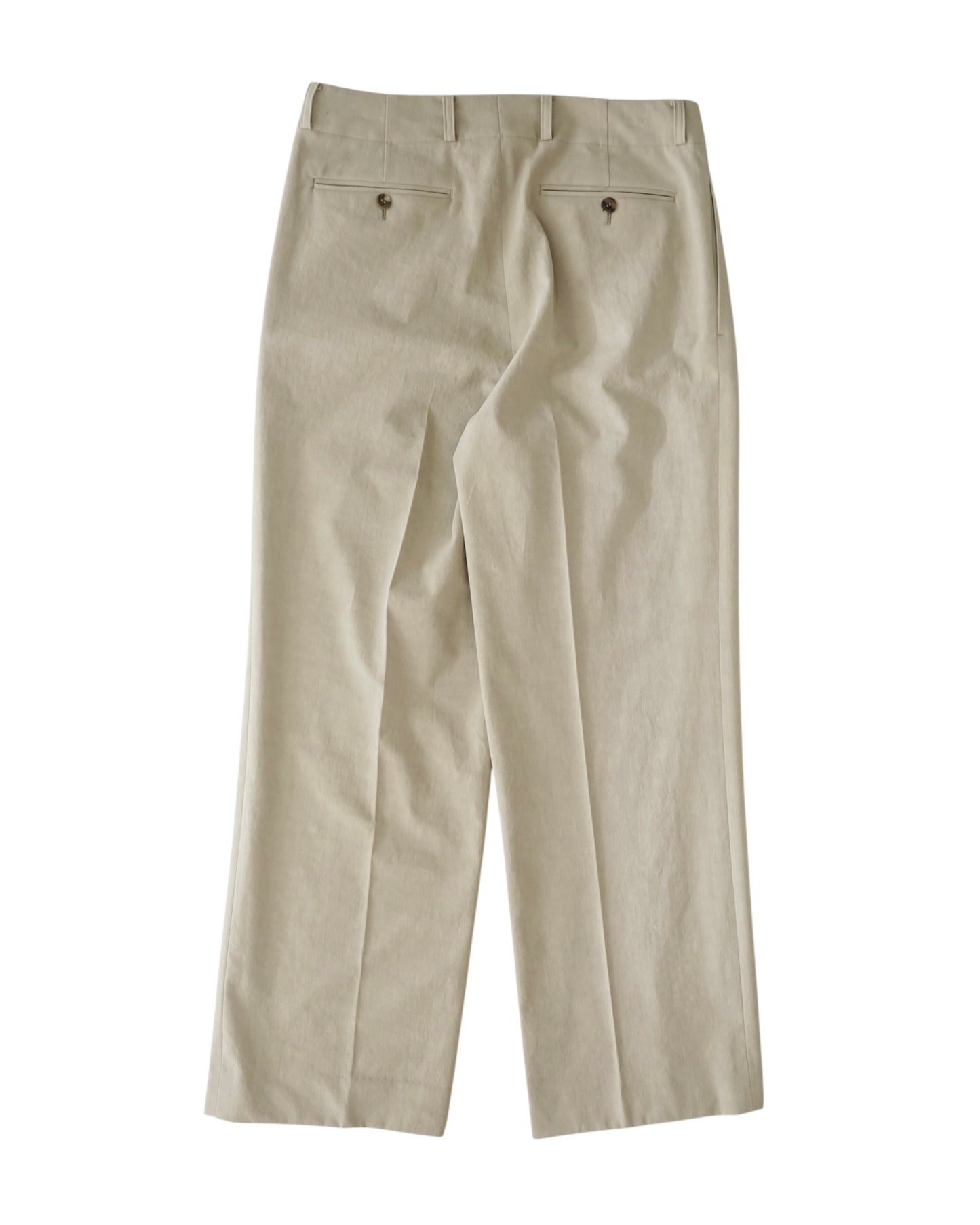 Cale-nidom chino two tuck trousers