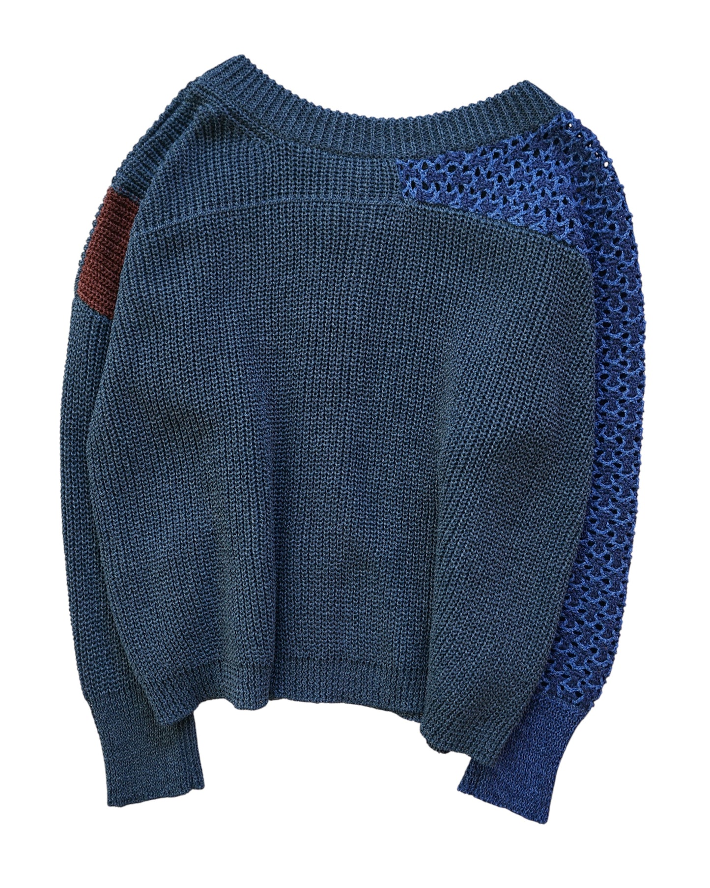 oira-和紙cardigan blue