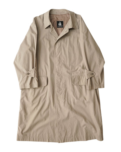 LANVIN PARIS balmacaan coat