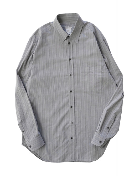90s GIRGIO ARMANI jacquard stripe shirts