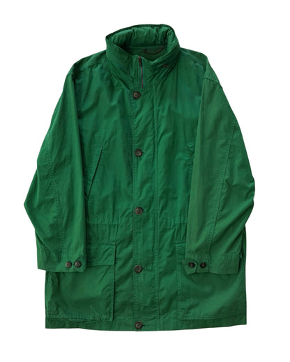dunhill field jacket in emerald green