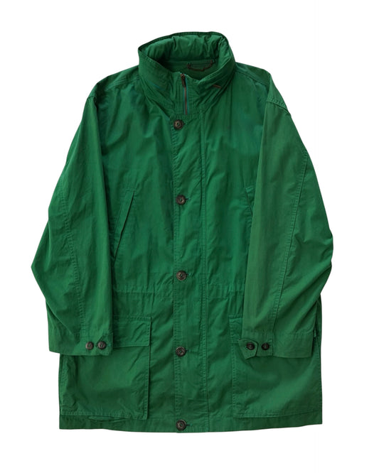 dunhill field jacket in emerald green