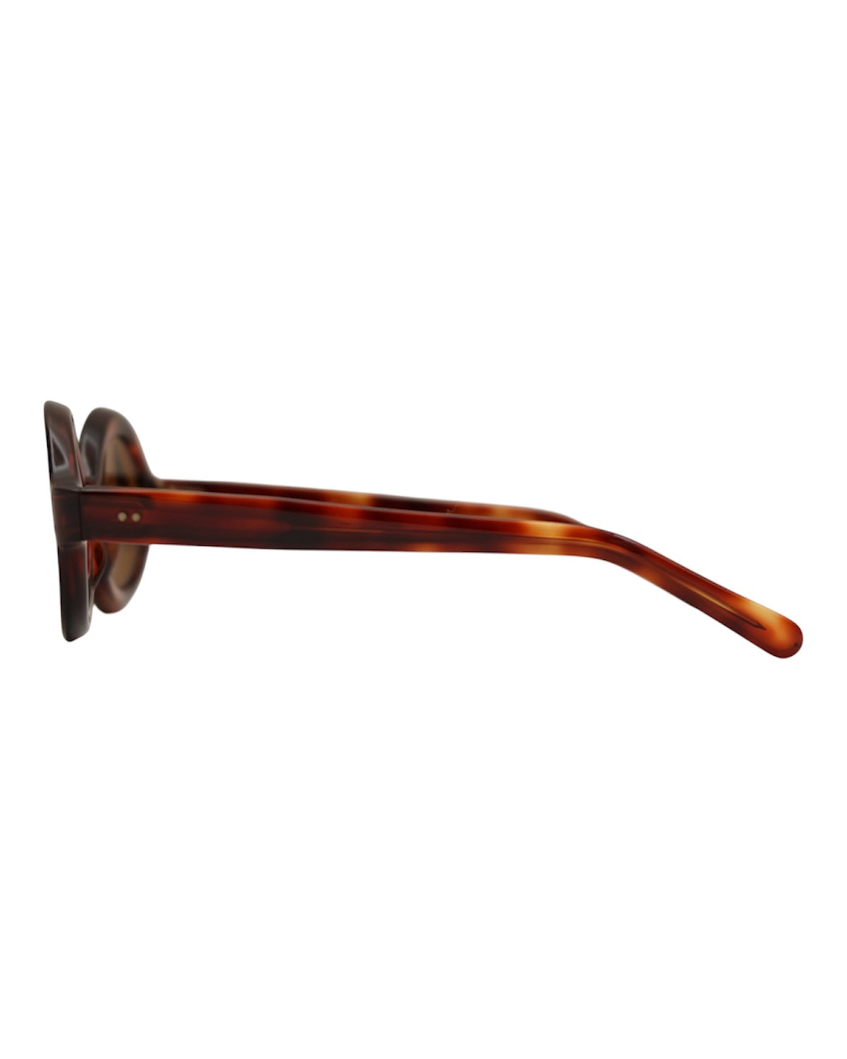 selecta-T.V OVAL- Brown Lens Sunglasses / Frame France