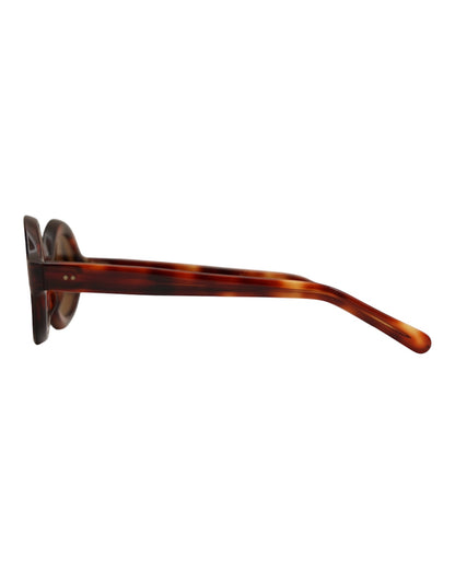 selecta-T.V OVAL- Brown Lens Sunglasses / Frame France