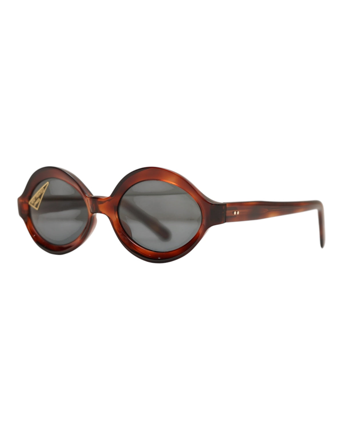 selecta-T.V OVAL- Gray Lens Sunglasses / Frame France
