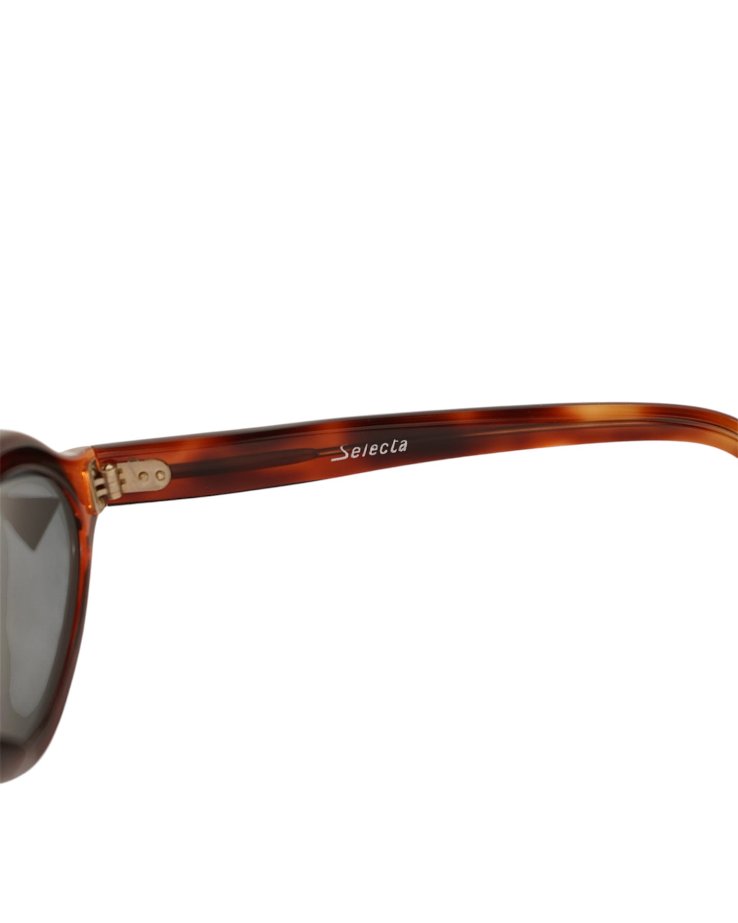 selecta-T.V OVAL- Gray Lens Sunglasses / Frame France