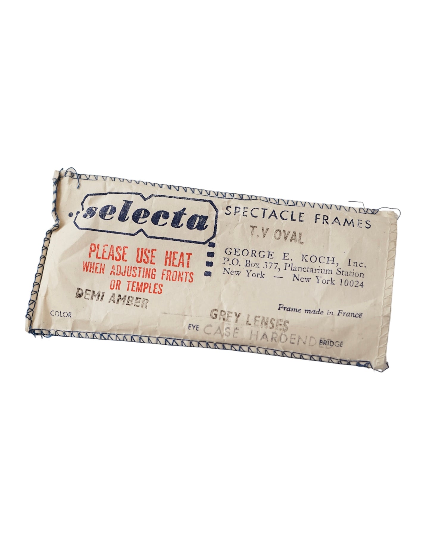 selecta-T.V OVAL- Gray Lens Sunglasses / Frame France