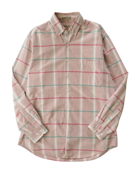 90's  St. John's Bay Plaid Button Down Shirt