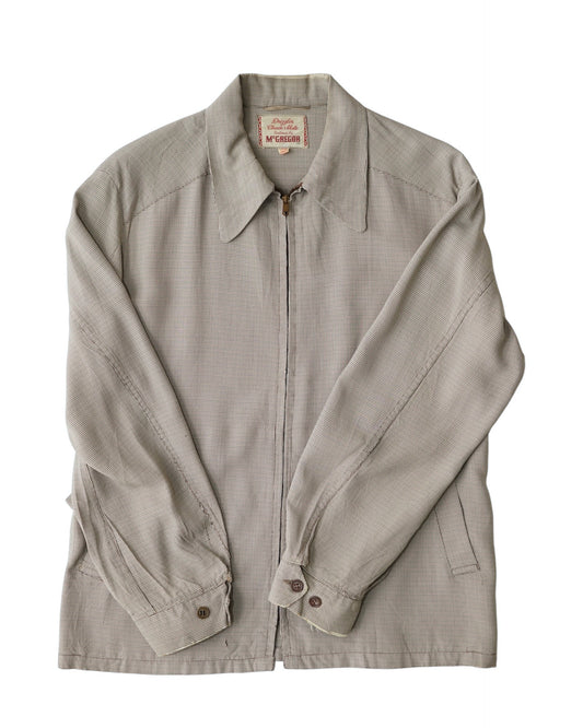 50s McGREGOR rayon gabardine jacket