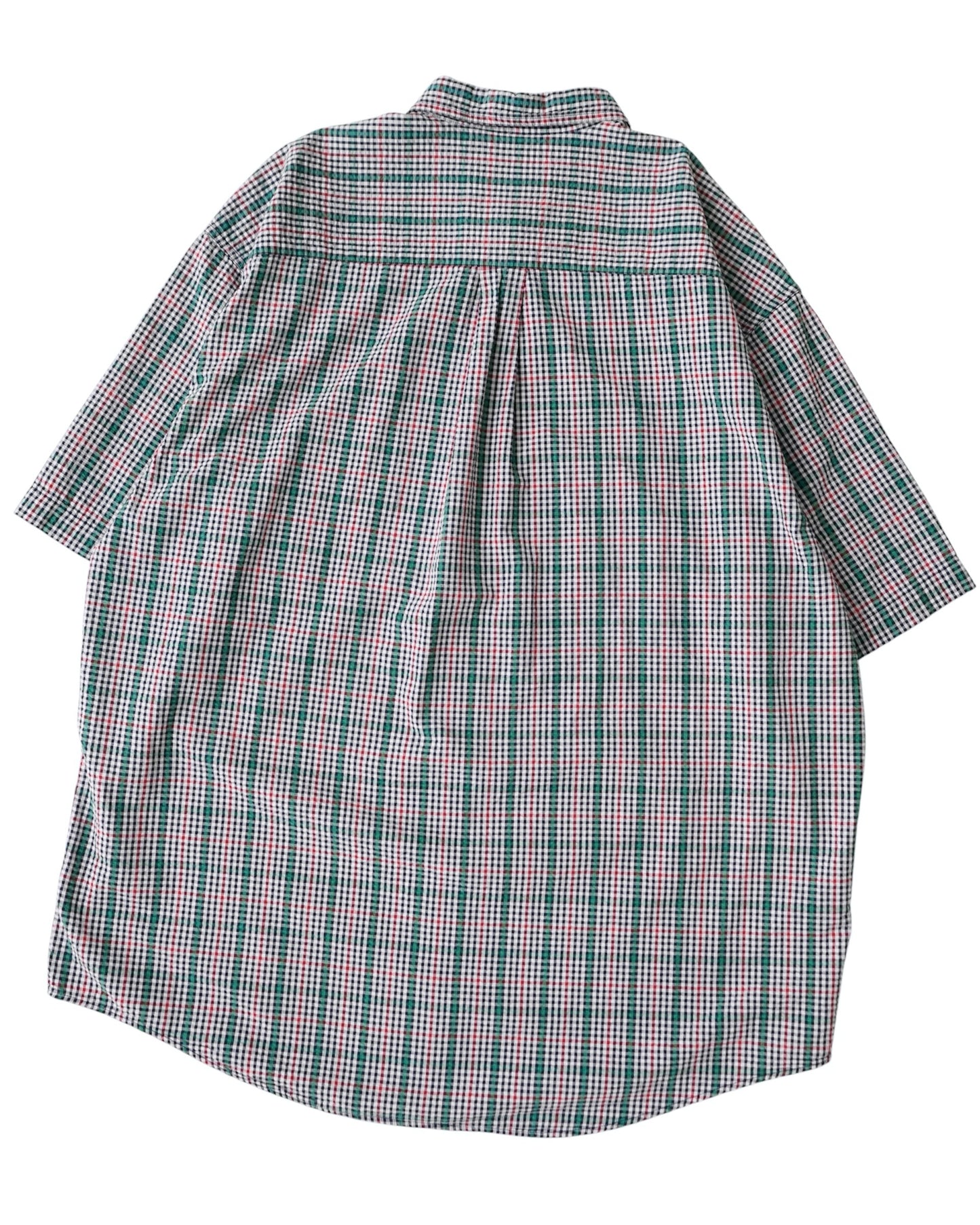 Eddie Bauer seersucker check shirts