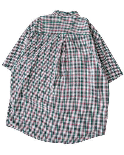 Eddie Bauer seersucker check shirts