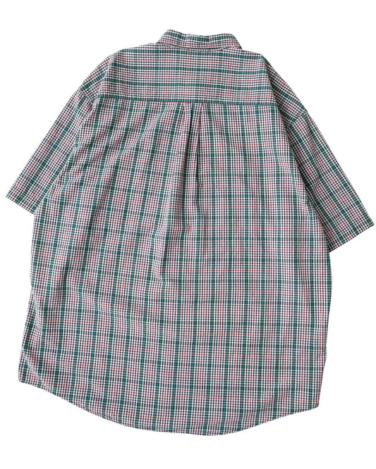 Eddie Bauer seersucker check shirts