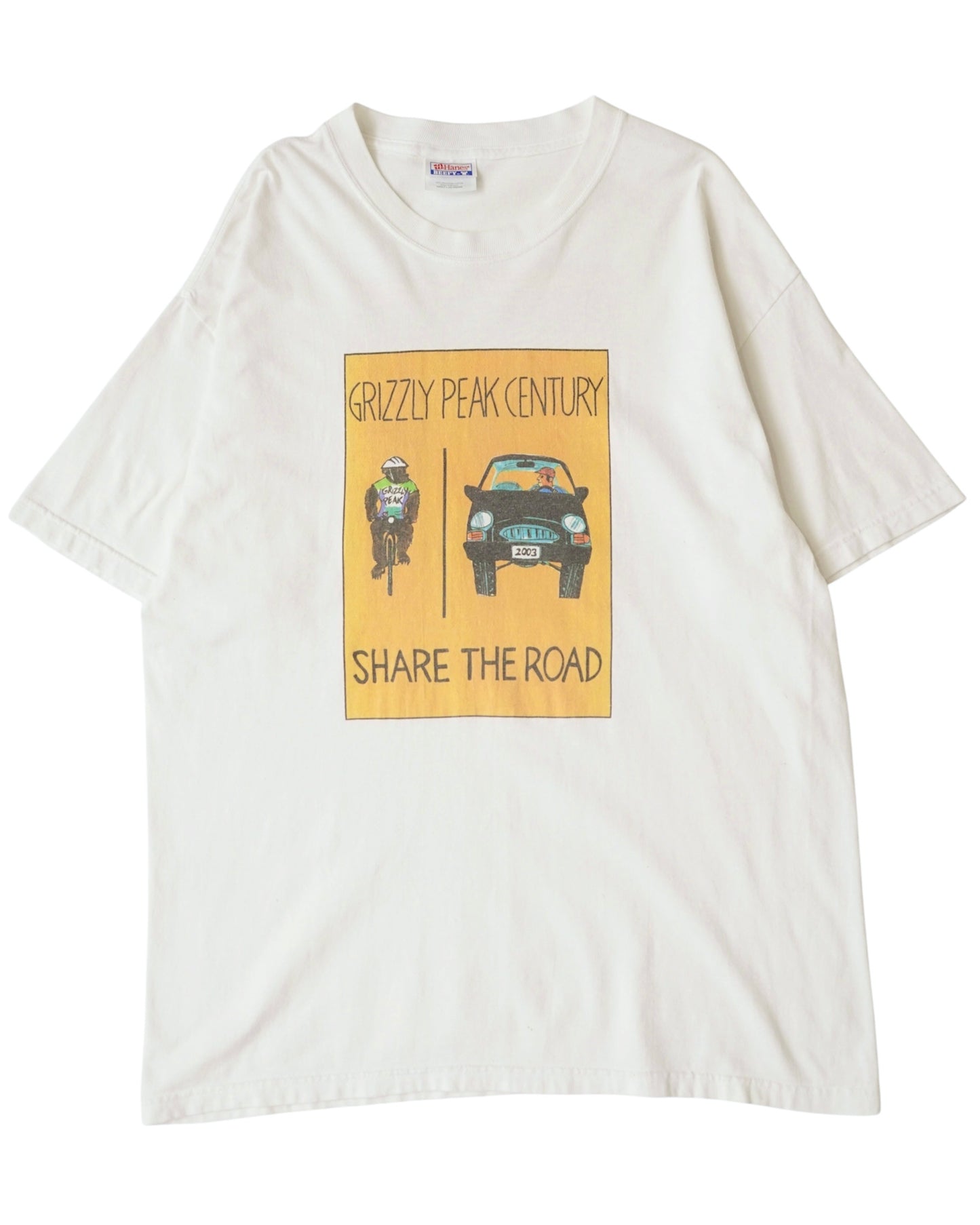 2003 Grizzly Peak Century “Share The Road” T-Shirt