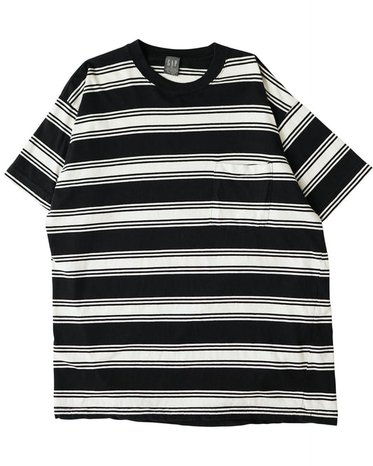 00s GAP border pocket tee