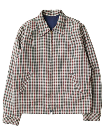 1960s Reversible Swing Top Jacket / CROWN Zip / Cotton × Nylon