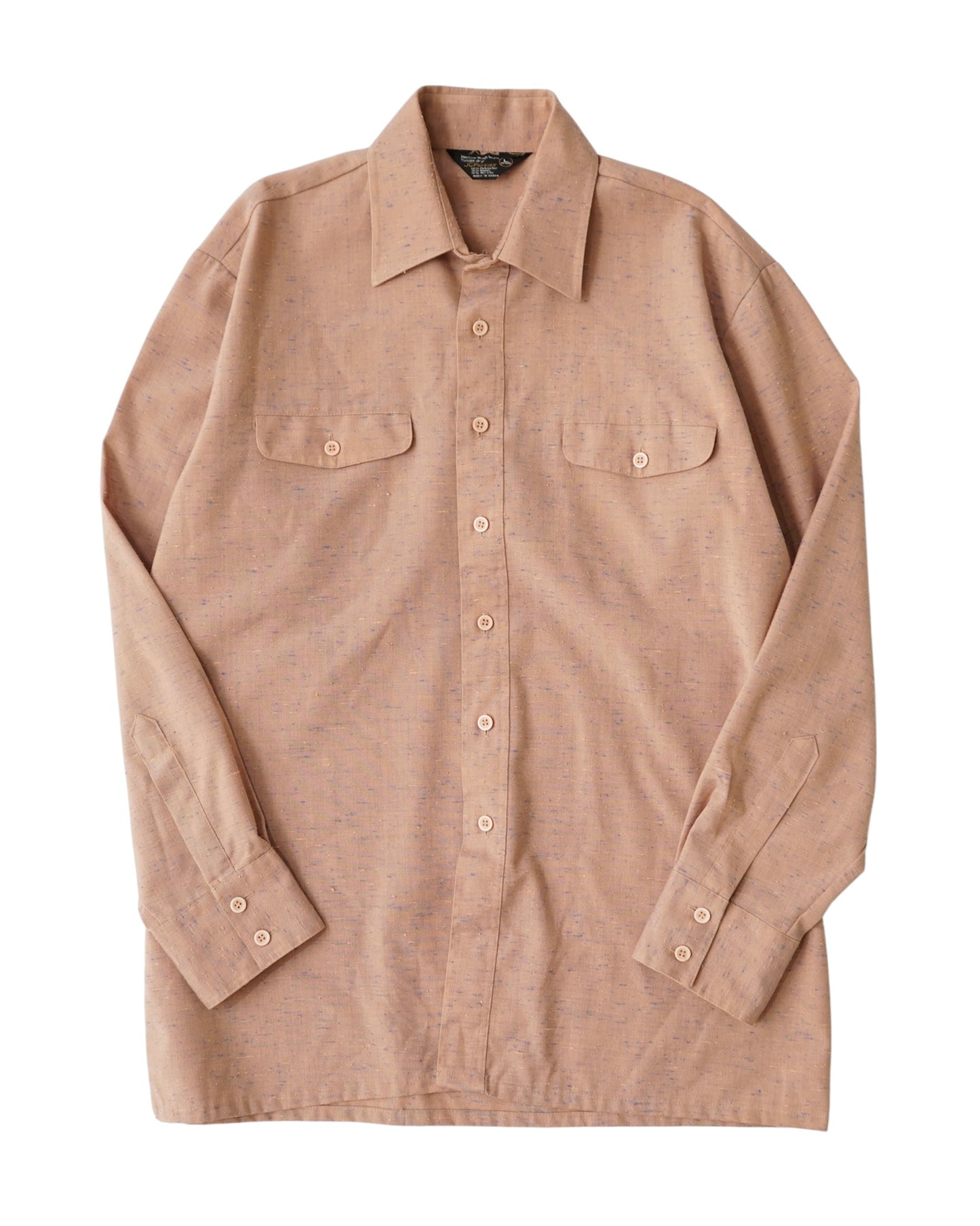 70s JCPenney Nep Pattern Shirt