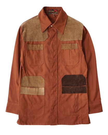 1960-70s 10-X Suede Patch Hunting Jacket