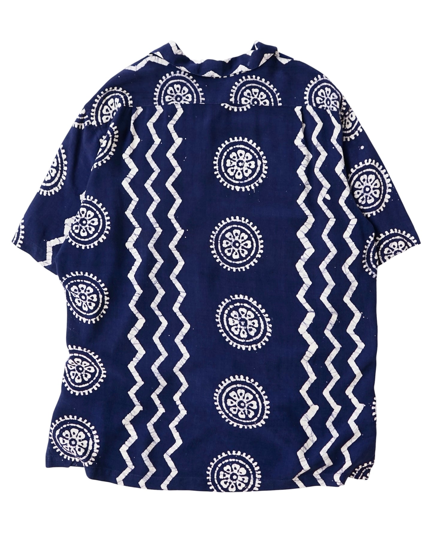 Polo by Ralph Lauren Batik Pattern Open Collar Shirt