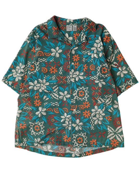 90s OCEAN PACIFIC floral print shirts