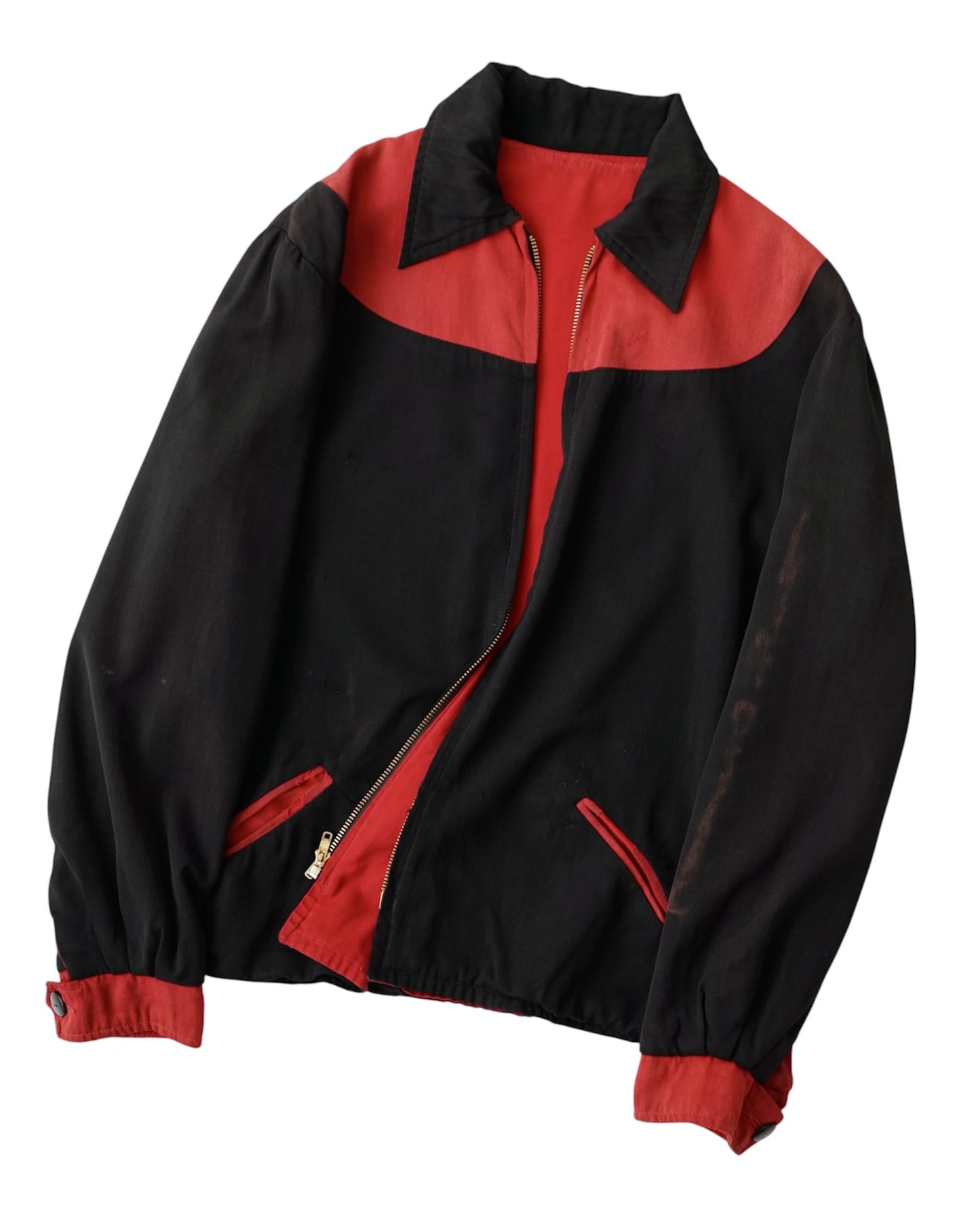 50s reversible gabardine jacket