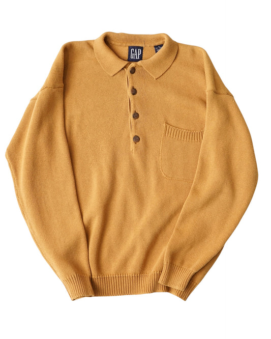 90s GAP cotton knit polo