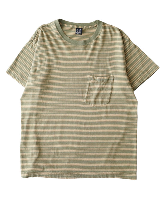 90s GAP border pocket tee