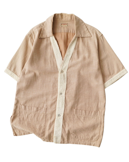 50s McGREGOR rayon resort open collar shirt