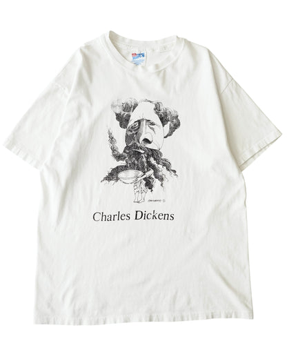 90s Charles Dickens print tee