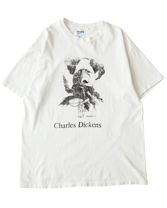 90s Charles Dickens print tee