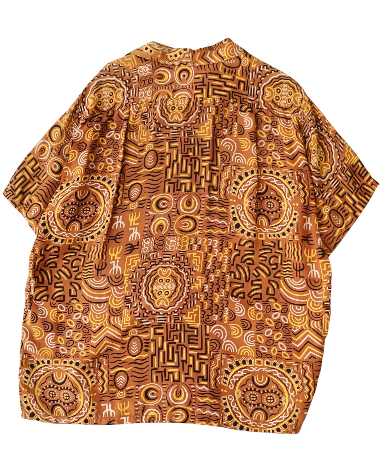 50s Penney's super big rayon aloha shirt