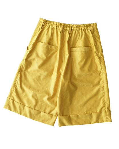 LECHENKO Chesco tailored shorts-yellow