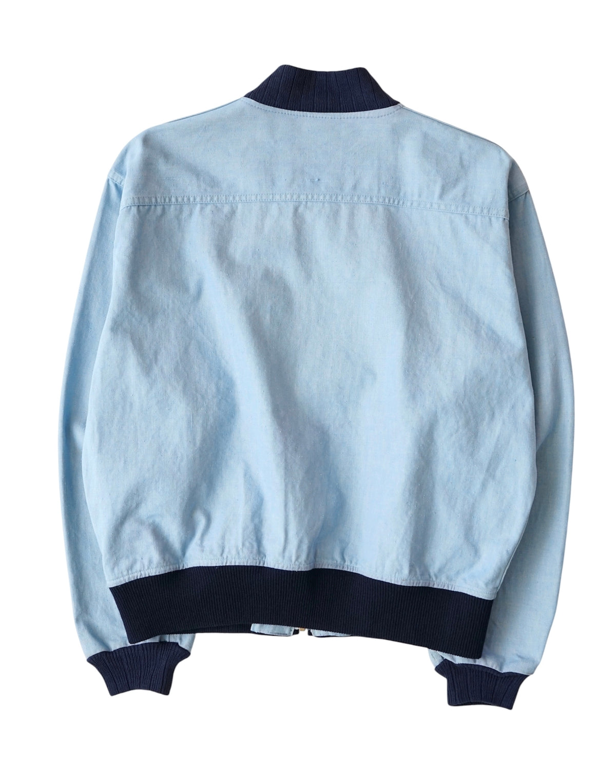 60s A-1 Faded Denim Two-Tone Bomber Jacket